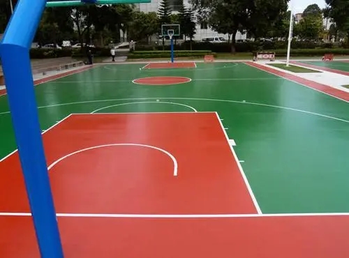 十堰球场地面翻新,裂缝修重要性